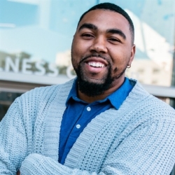 A picture of a beautiful man named Demont Oliver.